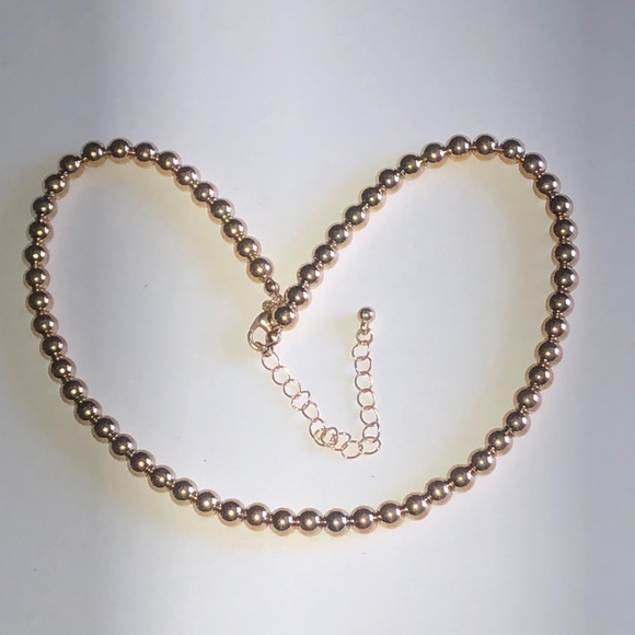 Jewelry - Classic Gold Tone Beaded Boho Necklace